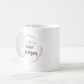 Inspirierender Spruch: Gnade statt Groll Kaffeetasse (Vorderseite Links)