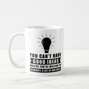 Inspirierender Spruch Kaffeetasse
