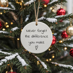 Inspirierender Weihnachtsschmuck für Arbeitskolleg