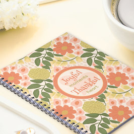 Inspirierendes Blumenjournal – Fröhliche Momente Notizblock