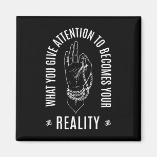Inspirierendes Buddhismus Gesetz Der Anziehung Zit Magnet