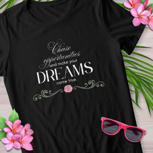 Inspirierendes Chase Opportunities T-Shirt Tri-Blend Shirt