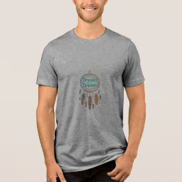Inspirierendes „Dreams“-T-Shirt | Minimalistisches Tri-Blend Shirt