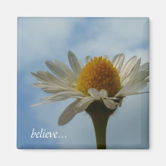 inspirierendes Glaubensmagnet Magnet (Vorne)