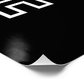 Inspirierendes Glaubenszitat – Glaube nährt Hoffnu Poster (Ecke)