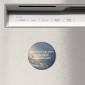 inspirierendes Hindu-Proverb aus Indien Magnet (In Situ (Geschirrspüler))