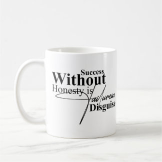 Inspirierendes Integritäts-Zitat Kaffeetasse