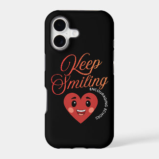 Inspirierendes iPhone-Case 'Weiterlächeln'