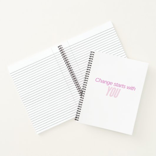 Inspirierendes Journal Notizblock (Innenseite)