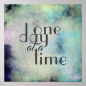 inspirierendes künstlerisches Zitat Poster (Vorne)