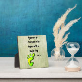 inspirierendes Lao Tzu Zitat Fotoplatte (InSitu)