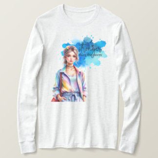 Inspirierendes Mädchen Grafik T-Shirt