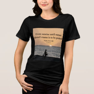 👚Inspirierendes messianisches christliches T-Shir Tri-Blend Shirt