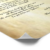 inspirierendes Native Amerikanische Ureinwohner Ge Poster (Ecke)