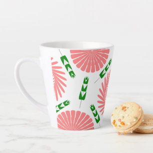 Inspirierendes Positives Zitat Moderne Typografie Milchtasse