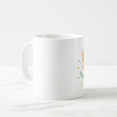 Inspirierendes positives Zitatdesign Kaffeetasse (Vorderseite Links)