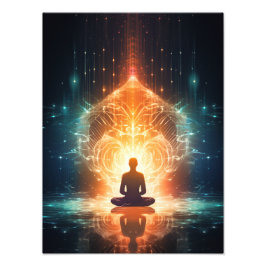 inspirierendes spirituelles Erwachen Fotodruck