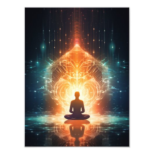 inspirierendes spirituelles Erwachen Fotodruck (Vorne)