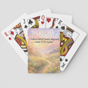 Inspirierendes spirituelles Poker-Kartenspiel-Gesc Spielkarten
