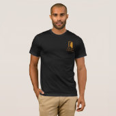 Inspirierendes T-Shirt 'Born Without Applause' (Vorne ganz)
