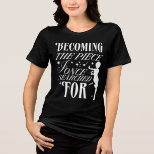 Inspirierendes T-Shirt für Selbstfürsorge Tri-Blend Shirt