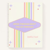 Inspirierendes Tagebuch Notizblock (Vorderseite)