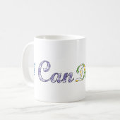 inspirierendes Textdesign Kaffeetasse (Vorderseite Links)