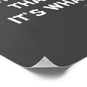 inspirierendes Thoreau literarisches Zitat auf gra Poster (Ecke)