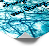 inspirierendes Thoreau Zitat-Poster zur Naturkunst Poster (Ecke)