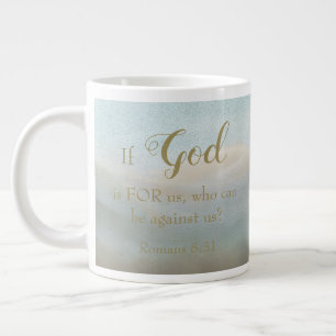 Inspirierendes und ermutigendes christliches Glaub Jumbo-Tasse