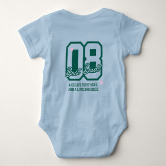 Inspirierendes Vater-Zitat Baby Strampler