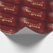 inspirierendes Weihnachtsbibelversum Geschenkpapier (Ecke)