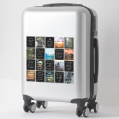 inspirierendes Zitat Aufkleber (Koffer)