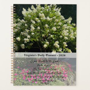 Inspirierendes Zitat Blumenfoto Tagesplaner Planer