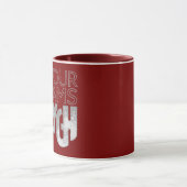 Inspirierendes Zitat Combo-Tasse Tasse (Zentrum)