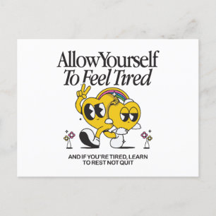 inspirierendes Zitat Feiertagspostkarte