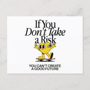 inspirierendes Zitat Feiertagspostkarte