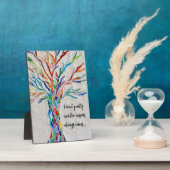 inspirierendes Zitat Fotoplatte (Seite)