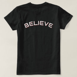 inspirierendes Zitat "Glauben" T-Shirt