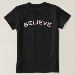 inspirierendes Zitat "Glauben" T-Shirt
