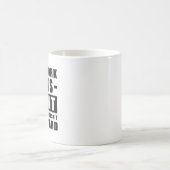 inspirierendes Zitat Kaffeetasse (Mittel)