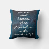 inspirierendes Zitat Kissen (Rückseite)