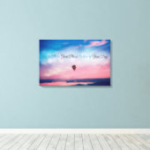 inspirierendes Zitat Leinwanddruck (Insitu (Holzboden))