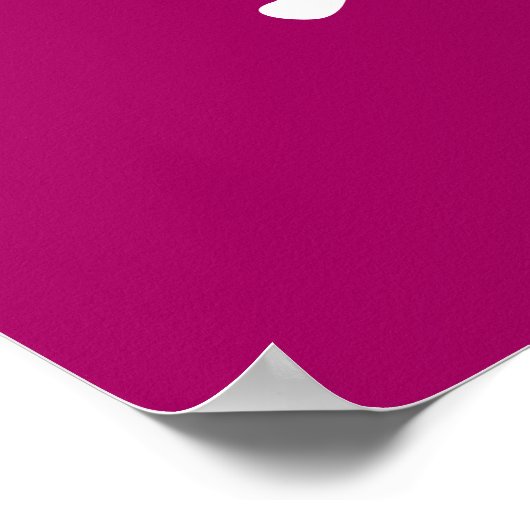 inspirierendes Zitat mit Pastell-Blume Poster (Ecke)