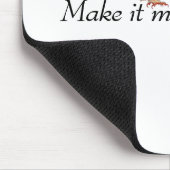 inspirierendes Zitat Mousepad (Ecke)