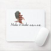 inspirierendes Zitat Mousepad (Mit Mouse)