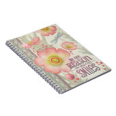 inspirierendes Zitat Notizblock (Rechte Seite)