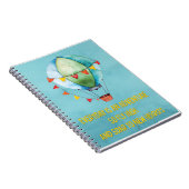 inspirierendes Zitat Notizblock (Rechte Seite)