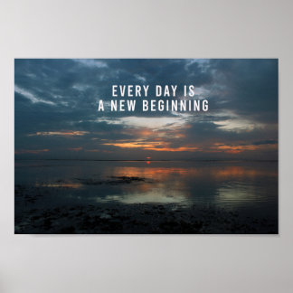 inspirierendes Zitat Poster