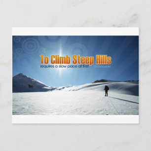 inspirierendes Zitat von Shakespeare Postkarte